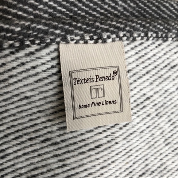 Texteis Penedo Fine Linen Bohemian Throw Blanket - Picture 6 of 8